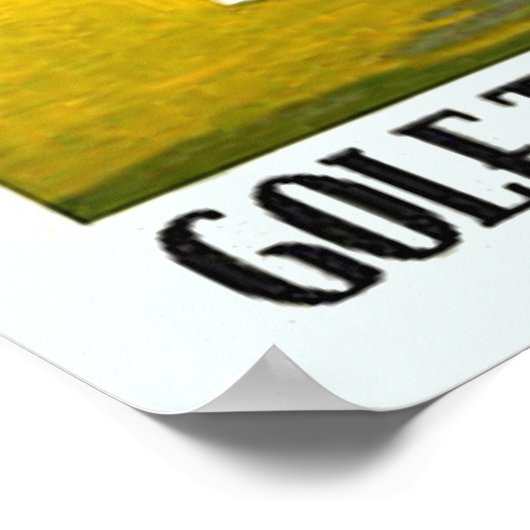 vallei Golfreizen Poster (Hoek)