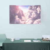 Vallei in de Wolken Banner (Beurs)