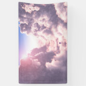 Vallei in de Wolken Banner (Verticaal)