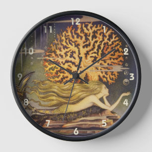  vallei, kleine zeemeermin in oceaankoraal