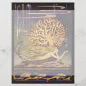 vallei, kleine zeemeermin in oceaankoraal (Voorkant)