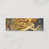 vallei, kleine zeemeermin in oceaankoraal contactkaartje (Achterkant)