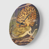  vallei, kleine zeemeermin in oceaankoraal grote klok (Hoek)