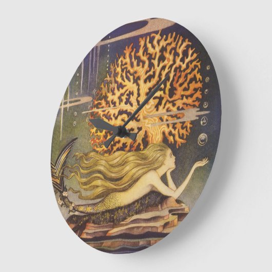  vallei, kleine zeemeermin in oceaankoraal grote klok (Hoek)