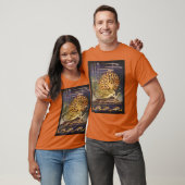  vallei, kleine zeemeermin in oceaankoraal t-shirt (Unisex)