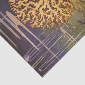  vallei, kleine zeemeermin in oceaankoraal tissuepapier (Detail)