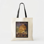  vallei, kleine zeemeermin in oceaankoraal tote bag (Voorkant)