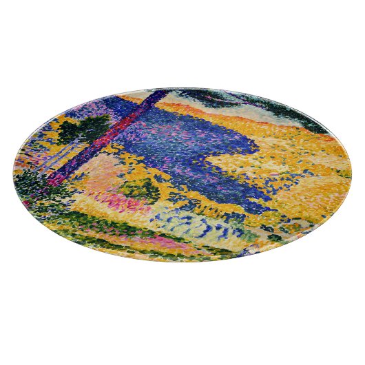  Vallei met Fir schilderij Snijplank (Hoek)