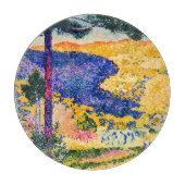 Vallei met Fir schilderij Snijplank (Voorkant)