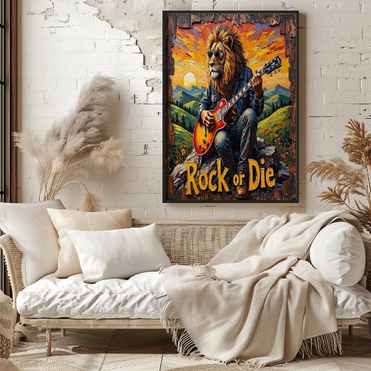Vallei Rocker: Zonsondergang Solo Poster
