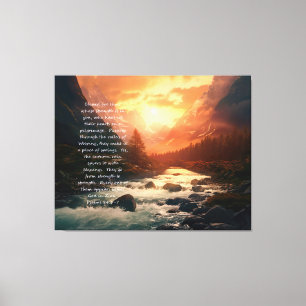 Vallei van Baca Canvas Print