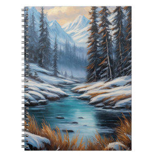 Vallei van Crystal Winter Notitieboek