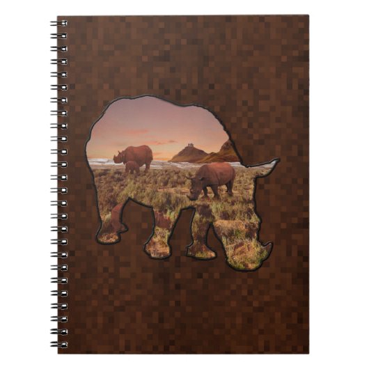 vallei van de neushoorns, notitieboek (Voorkant)