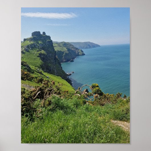 Vallei van de rotsen poster (Voorkant)