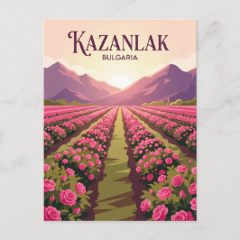 Vallei van de Rozen Bulgarije Briefkaart
