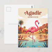 Vallei van de Vogels Marokko Briefkaart (Voorkant / Achterkant)