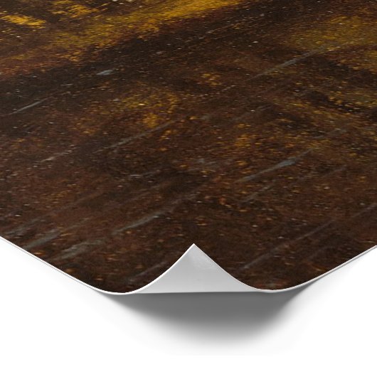 Vallei van de Yosemite Albert Bierstadt Poster (Hoek)