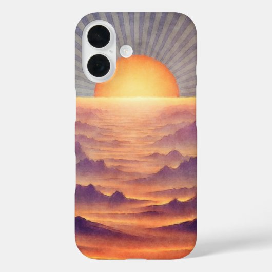 Vallei van de zon Case-Mate iPhone case (Achterkant)