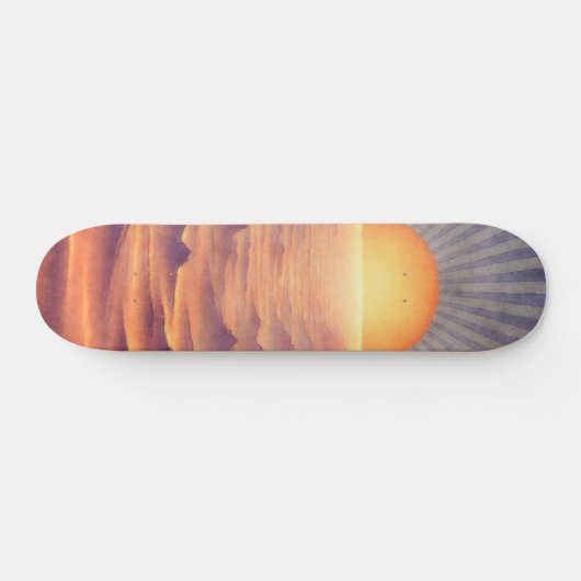 Vallei van de zon persoonlijk skateboard (Horizontaal)