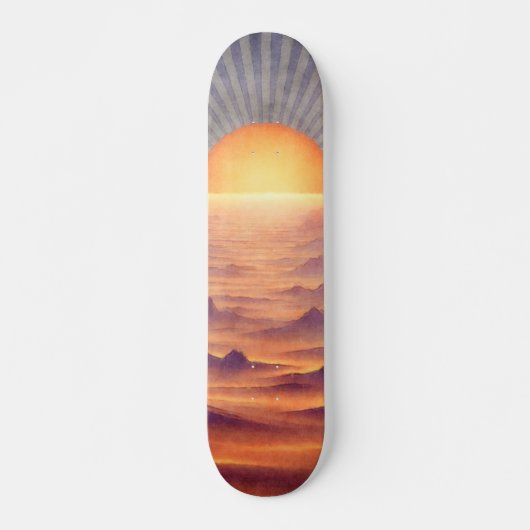 Vallei van de zon persoonlijk skateboard (Voorkant)