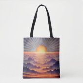 Vallei van de zon tote bag (Voorkant)