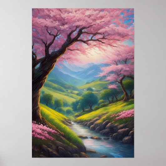 Vallei van fluisteraars, groene oase poster (Voorkant)