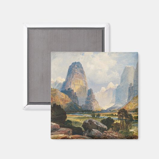 Vallei van kletterende wateren Zuid-Utah, Magneet (Voorkant / Achterkant)