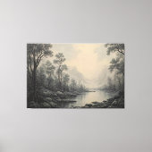 Vallei van Stilte Canvas Afdruk (Voorkant)