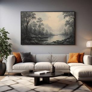 Vallei van Stilte Canvas Afdruk