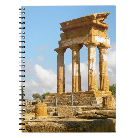 Vallei van Tempels Sicilië Notitieboek (Voorkant)