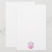 vallei volley meisje volleybal ontwerp briefpapier (Voorkant / Achterkant)