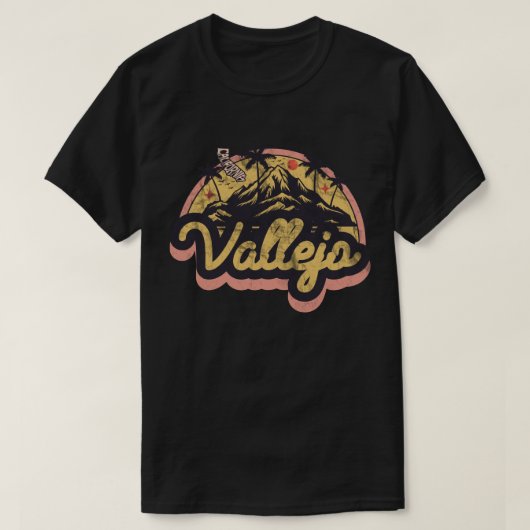 Vallejo, California T-shirt (Design voorkant)