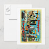 Vallejo, Californië - Grote Letter-scènes Briefkaart (Voorkant / Achterkant)