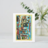 Vallejo, Californië - Grote Letter-scènes Briefkaart (Staand voorkant)