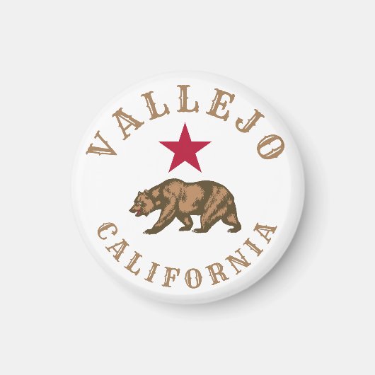 Vallejo, Californië Magneet (Voorkant)