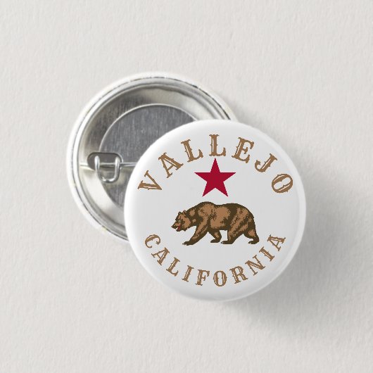 Vallejo, Californië Ronde Button 3,2 Cm (Voorkant /achterkant)