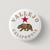 Vallejo, Californië Ronde Button 3,2 Cm (Voorkant)