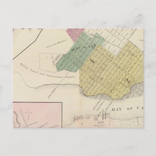 Vallejo, Solano Co 8 Briefkaart (Voorkant)