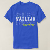 Vallejo stad Californië Vallejo CA T-shirt (Design voorkant)