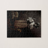 Vallen als lammeren naar het slachten legpuzzel (Horizontaal)