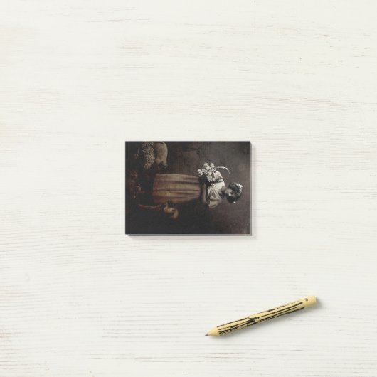Vallen als lammeren naar het slachten post-it® notes (Op bureau)