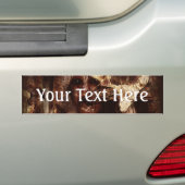 Vallen binnen gebonden bumpersticker (Op auto)
