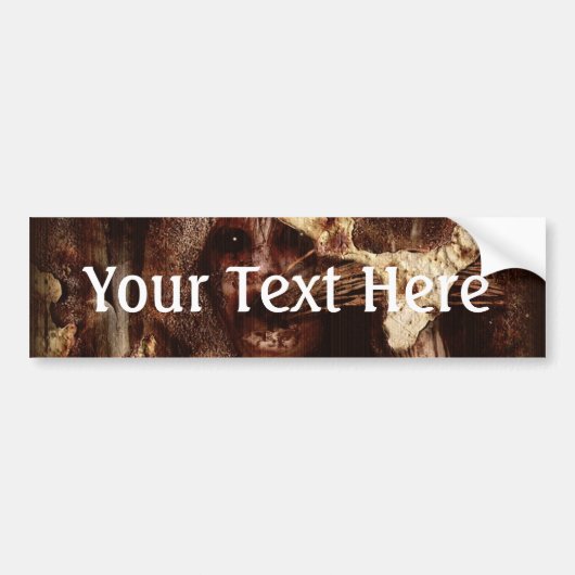 Vallen binnen gebonden bumpersticker (Voorkant)