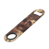 Vallen binnen gebonden speed flessenopener (Achterkant Gekanteld)