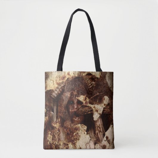 Vallen binnen gebonden tote bag (Voorkant)
