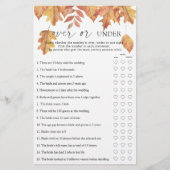 Vallen bladeren - Over of onder vrijgezellenfeest  (Voorkant)