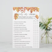 Vallen bladeren - Over of onder vrijgezellenfeest  (Staand voorkant)