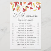 vallen bladeren - Zou ze liever vrijgezellenfeest (Voorkant)