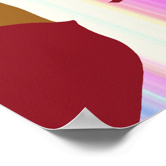 Vallen... (bruine huid) poster (Hoek)