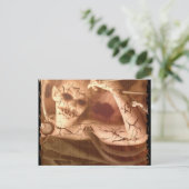 Vallen Delicate Experimenten Briefkaart (Staand voorkant)